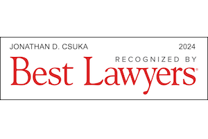 Jonathan D. Csuka - Best Lawyers 2024